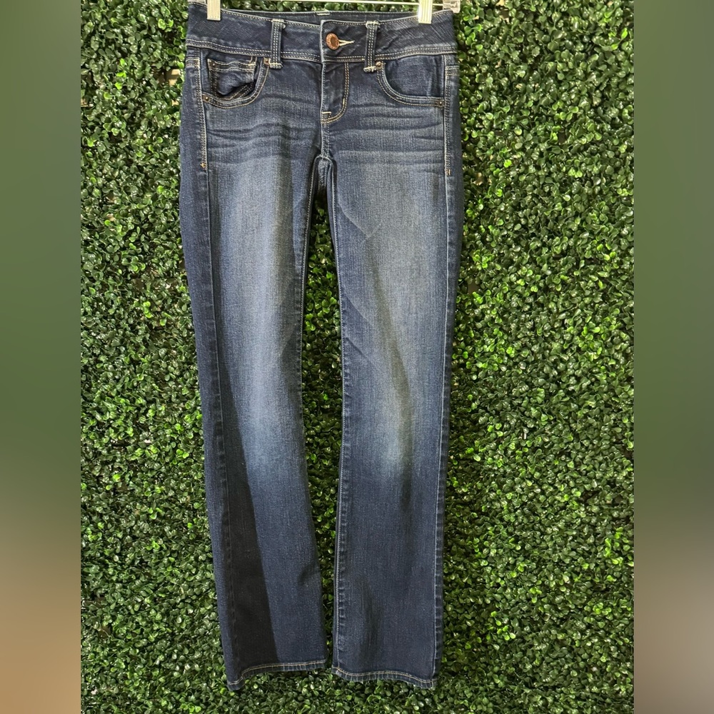 AE WOMENS SLIM BOOTCUT JEANS - Picture 1 of 7